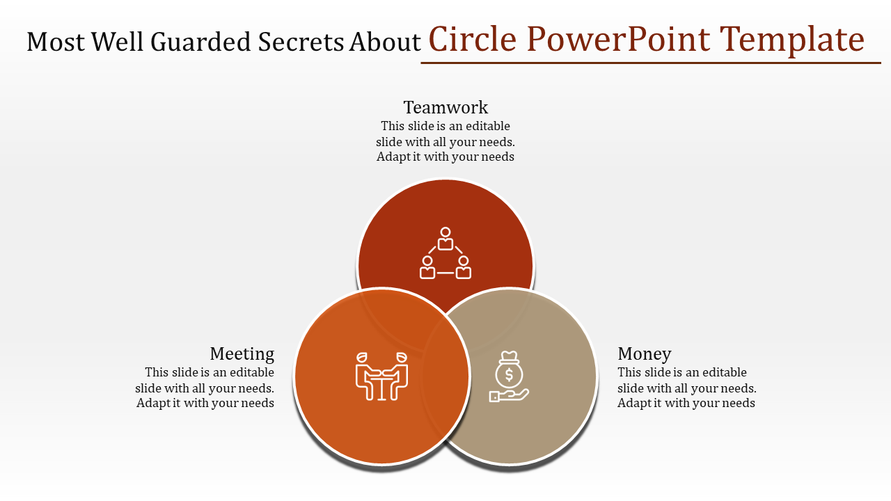Free - circle powerpoint template